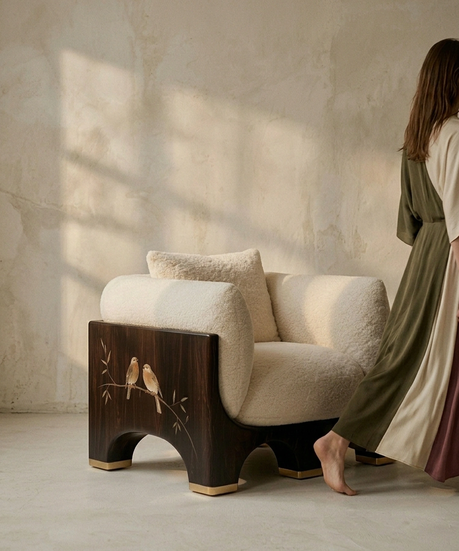 Nuvia Armchair by BOLLU