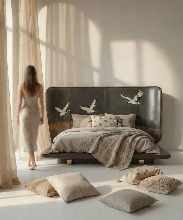 Crane Flight Bed by BOLLU