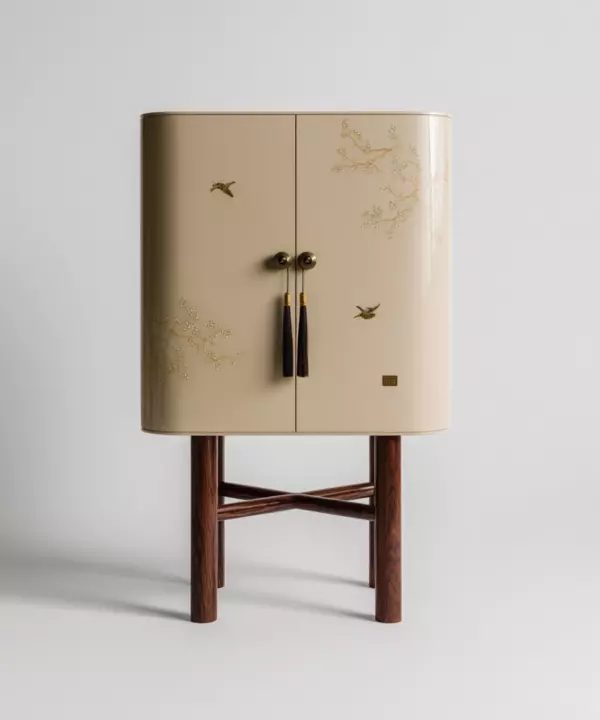 Aurora Fiorita Bar Cabinet by BOLLU