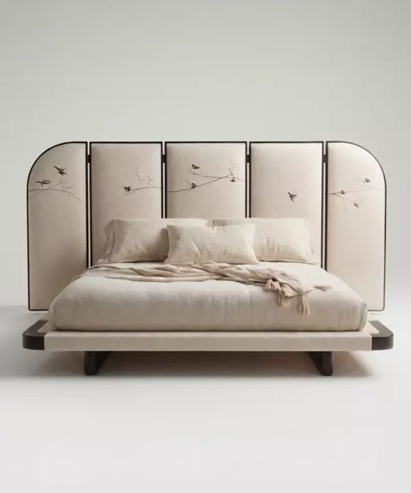 Sérin Bed by BOLLU