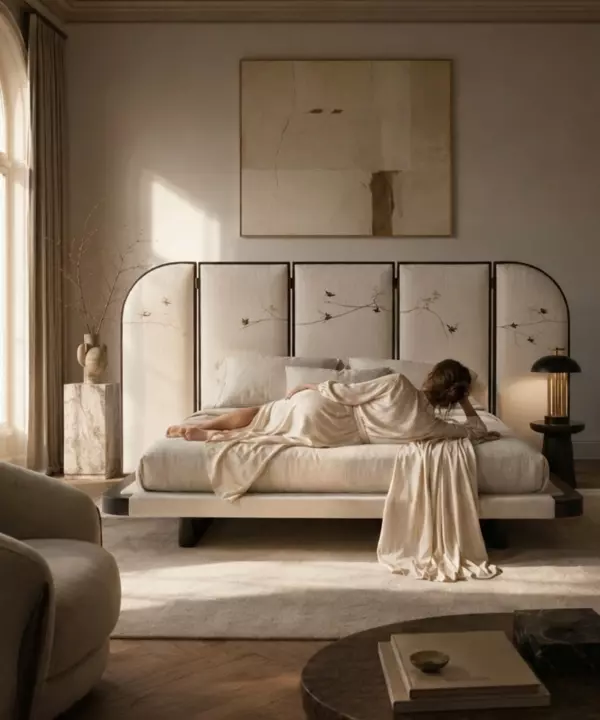 Sérin Bed by BOLLU